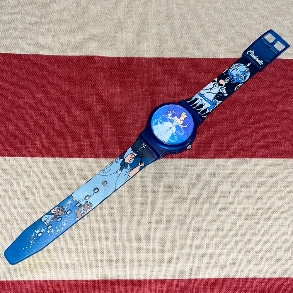 Disney Store Cast Member Cinderella Watch 1990’s. EUC